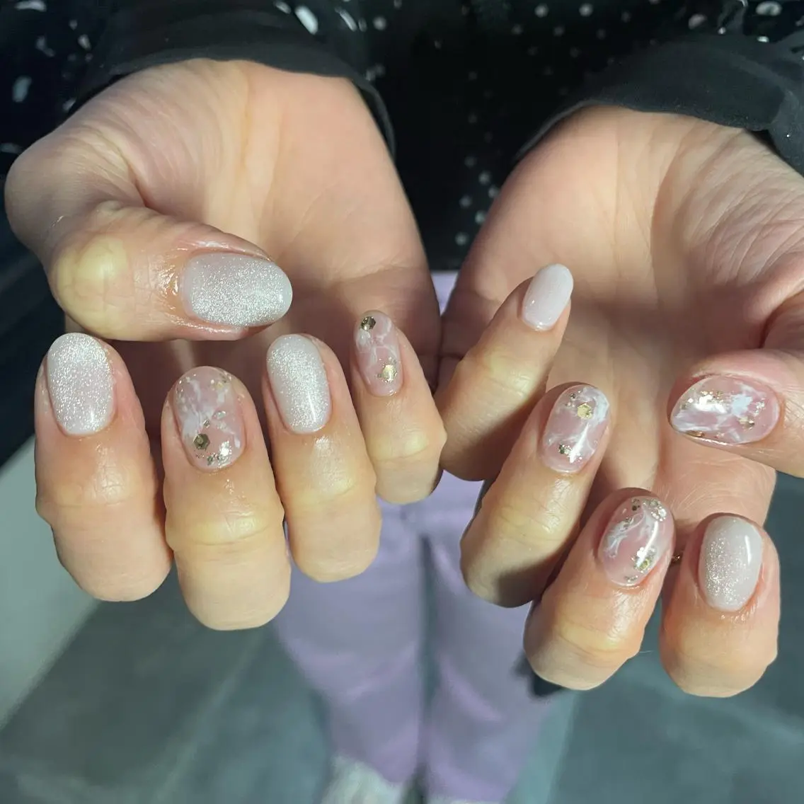 ネイル シンプルネイル SOL　nail イマナカのネイルデザイン