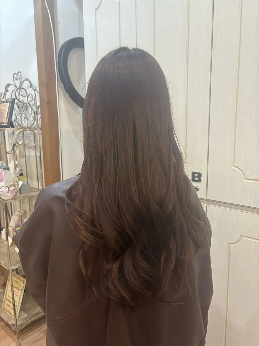 『髪の長さが鎖骨から肩までの方限定』ヘアカラー➕高ケラチントリートメントの写真