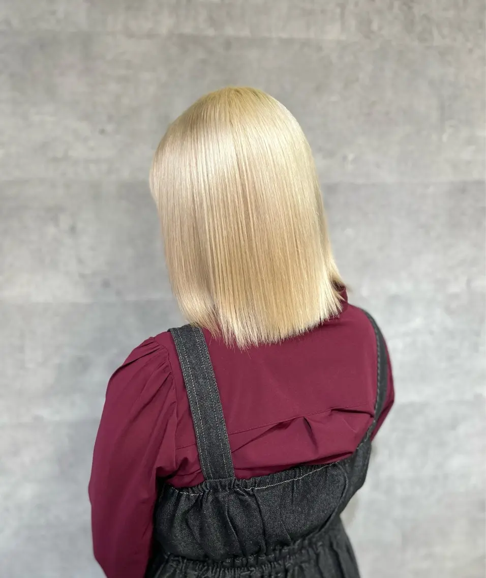 カラー ヘアカラー yasuハイトーン/ デザインカラーのヘアスタイル
