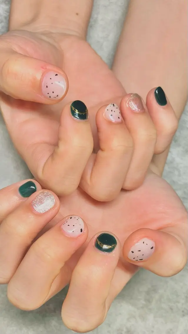 ネイル ハンドネイル ハンドケア shino🌟 痛ネイルのネイルデザイン