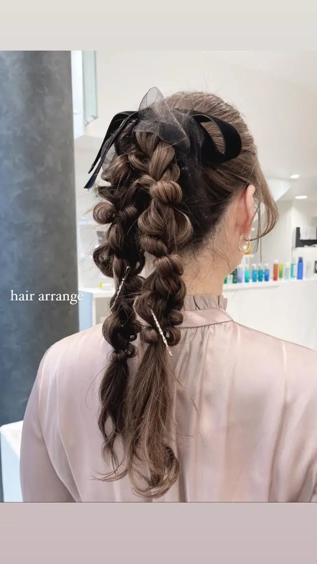 ヘアセット/ヘアアレンジの写真