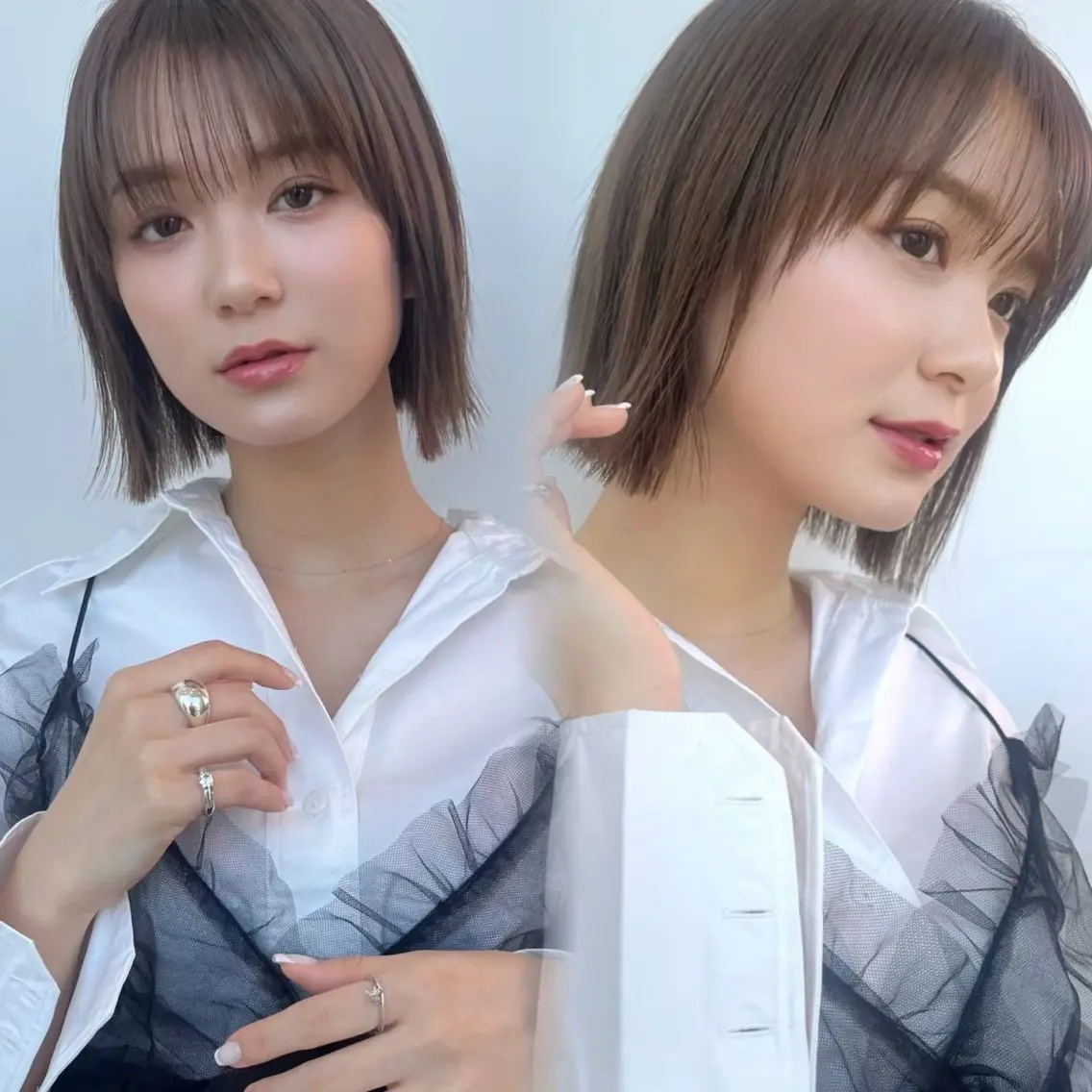 【❣️前髪のうねりが気になる方❣️】顔まわり縮毛矯正➕高保湿トリートメント(カットなし)の写真