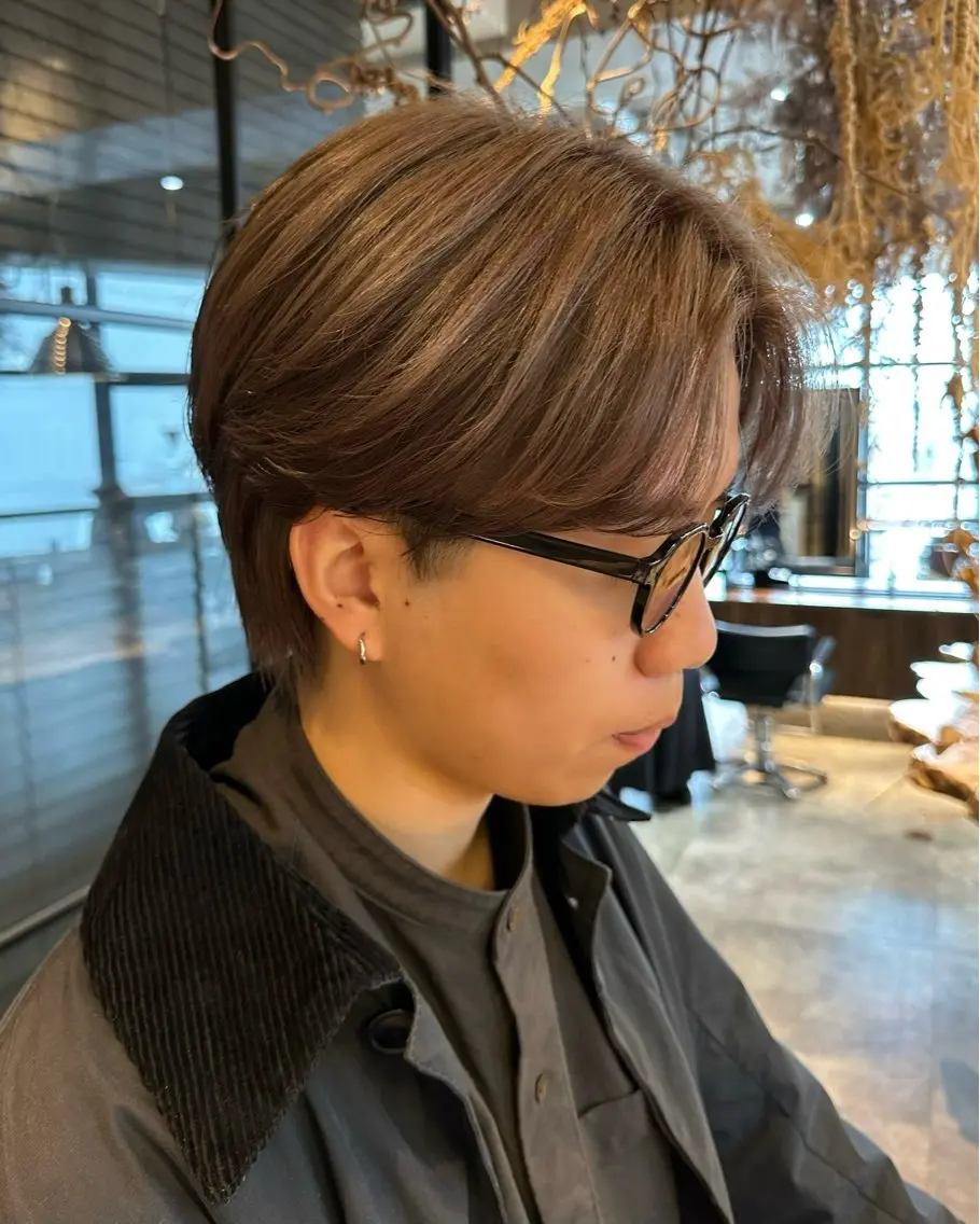 ショート メンズ カット ヘアカラー 渋谷メンズ特化/ mayukoのヘアスタイル