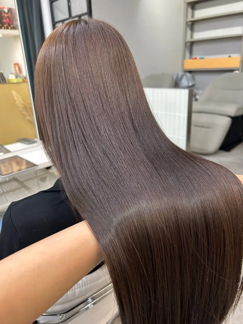 【当日限定】髪質改善ストレート*縮毛矯正×りんご幹細胞トリートメントの写真