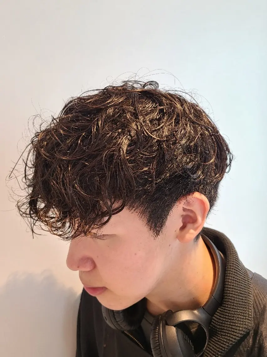 パーマ メンズ 😈川口 海人😈のヘアスタイル