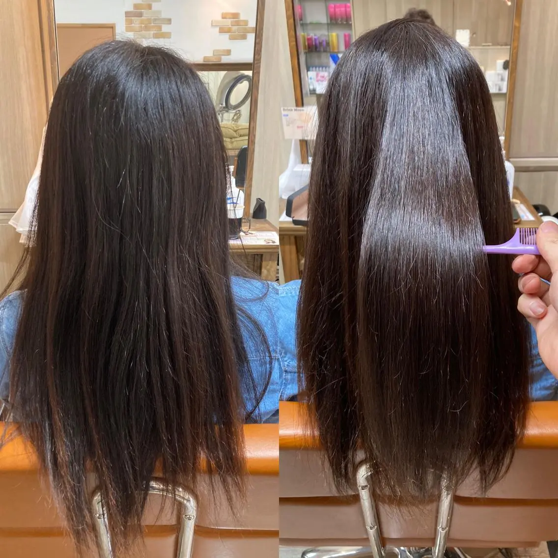 ロング カット 縮毛矯正 トリートメント ✂️似合わせの魔術師 石田一樹✂️のヘアスタイル