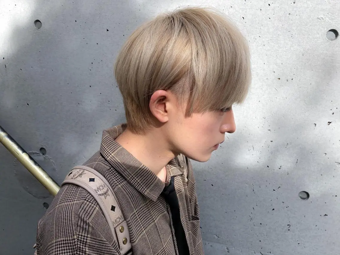 カラー メンズ カット ヘアカラー 【Remii】 山﨑健太のヘアスタイル