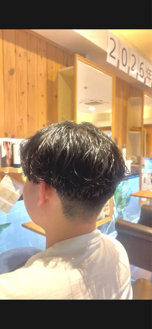 パーマ メンズ メンズパーマ ニュアンスパーマ kurokawa kokiのヘアスタイル
