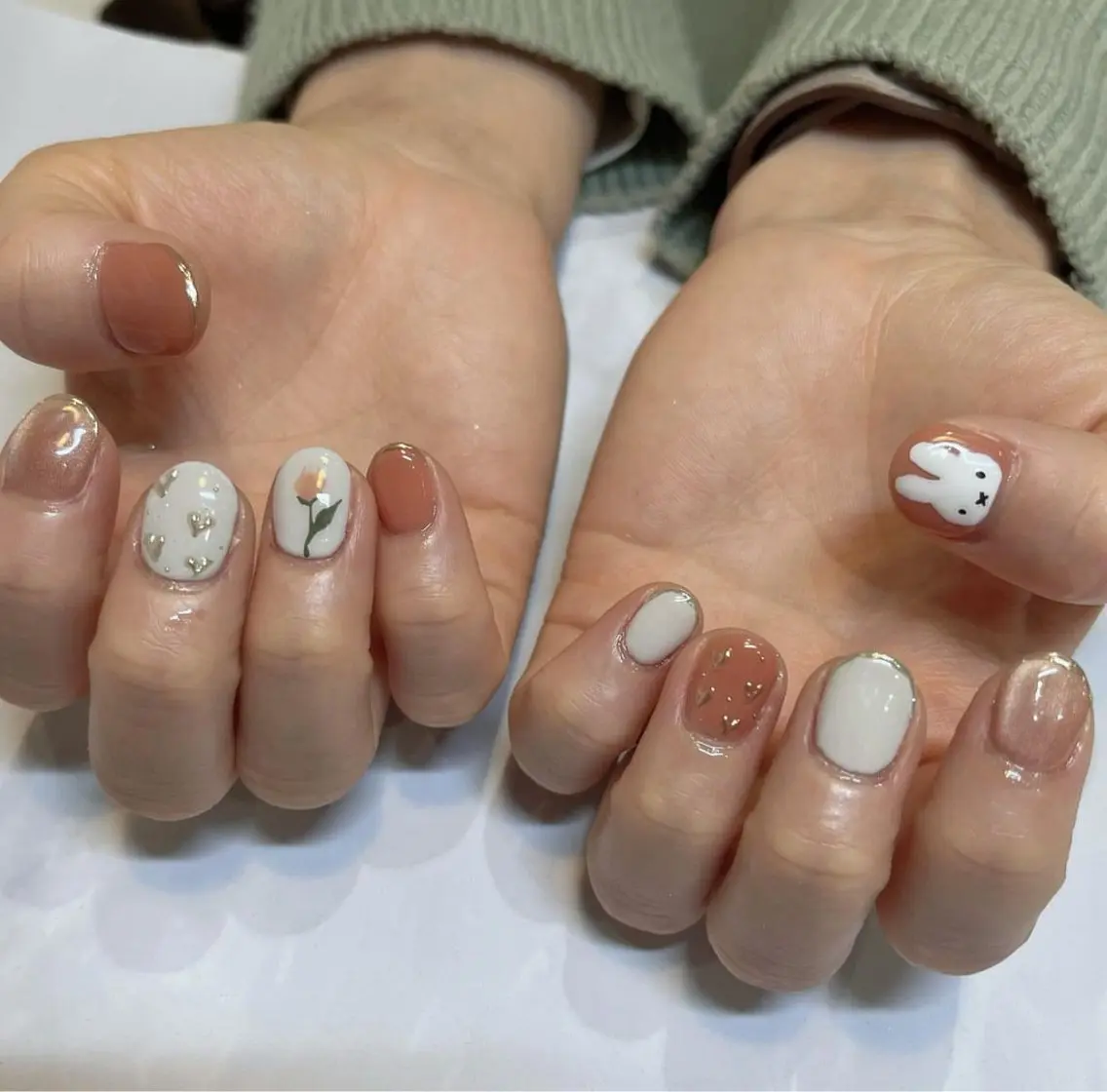 ネイル 春ネイル REMIA 🤍 NAKANEのネイルデザイン