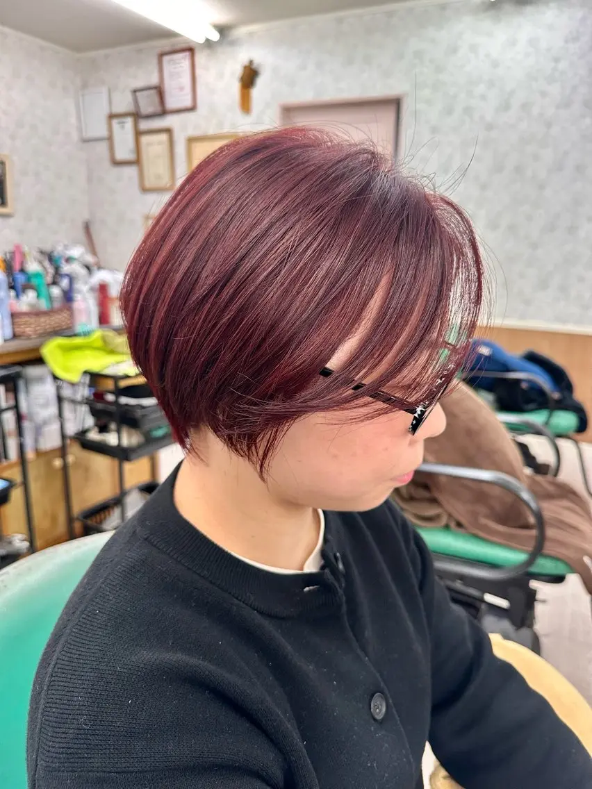 ショート カラー 髪質改善のプロ✨りな さんのヘアスタイル
