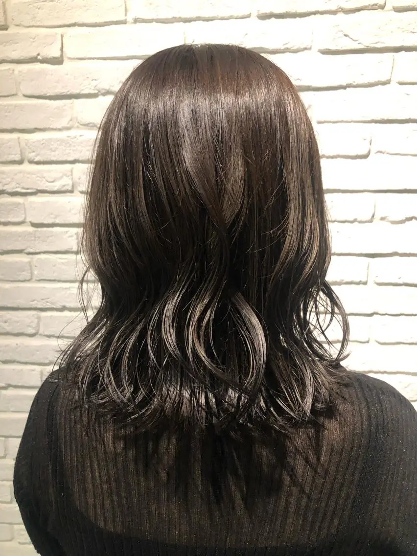 ⭐️憧れツヤ髪⭐️💕艶カラー＋ケアトリートメント＋マッサージ💕の写真