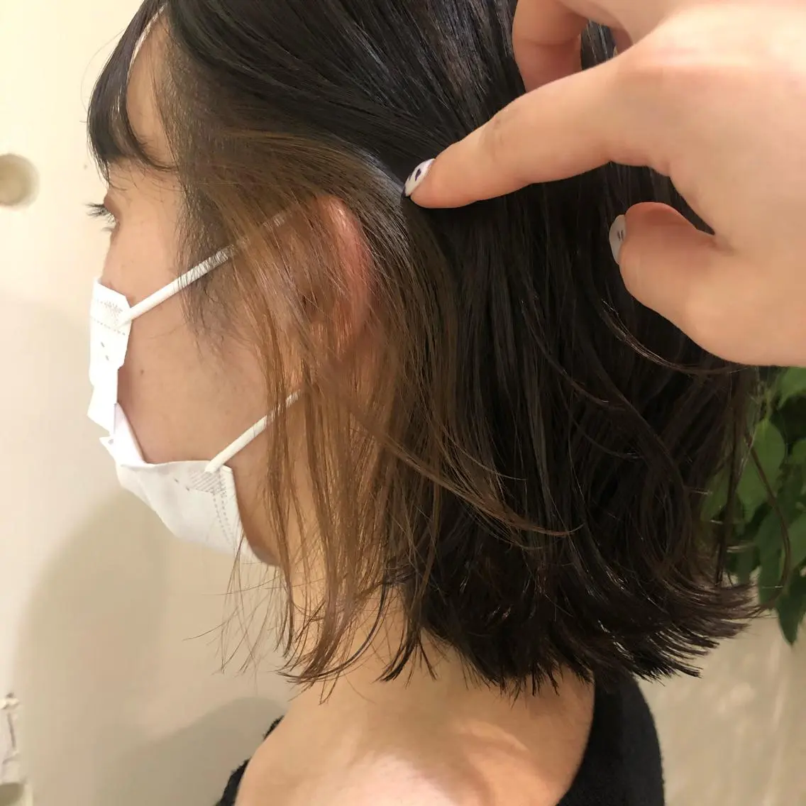 ミディアム カラー カット ヘアカラー トリートメント ヘッドスパ NATSUMI AR.MARAのヘアスタイル