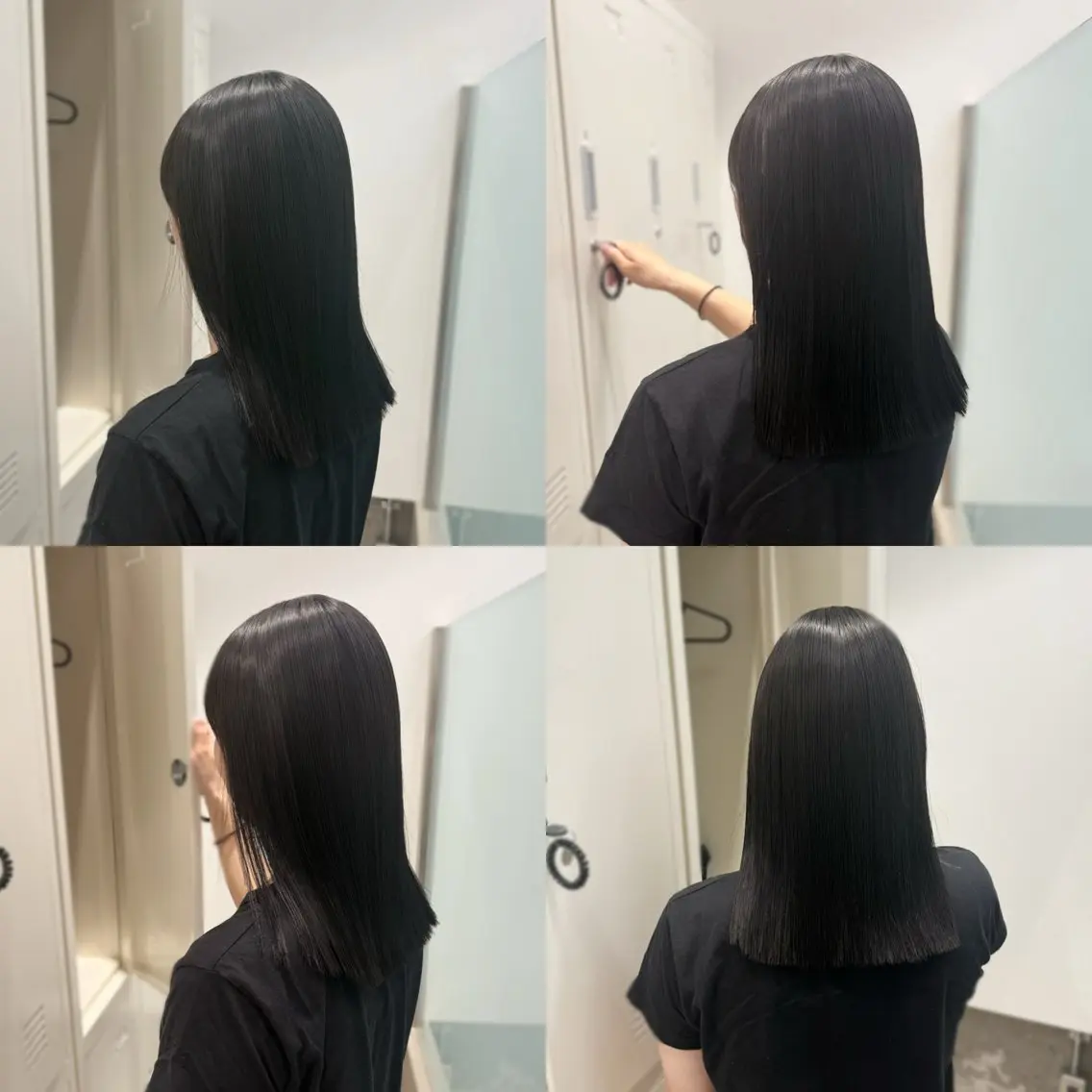 ロング カラー パーマ カット ヘアカラー 縮毛矯正 トリートメント 縮毛矯正+モテカラー 🎀✨MIHOのヘアスタイル