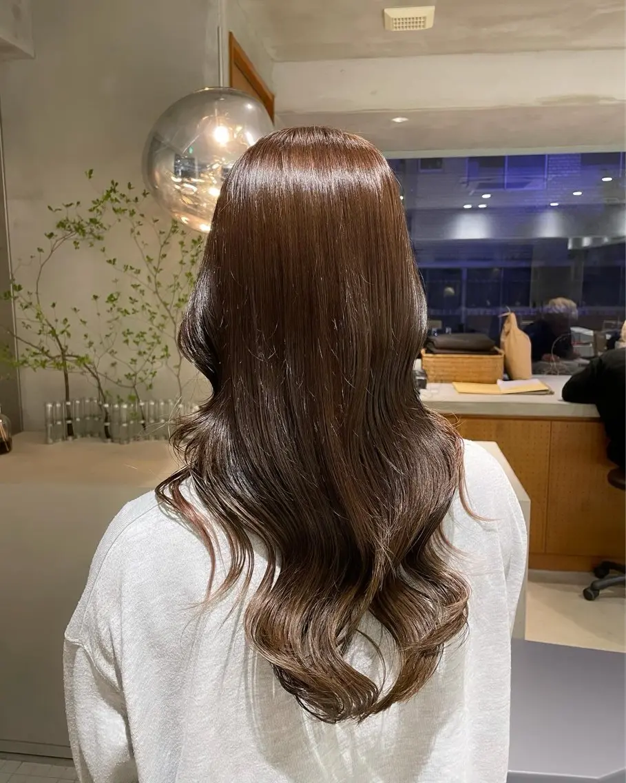 ロング カラー porto まなみのヘアスタイル