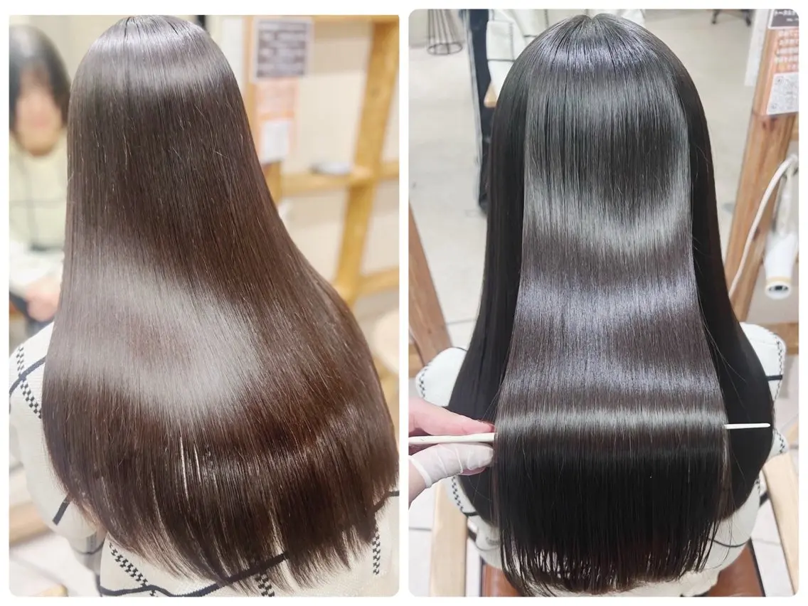 ロング カラー 透明感カラー Rubik's なかもずHIROTOのヘアスタイル