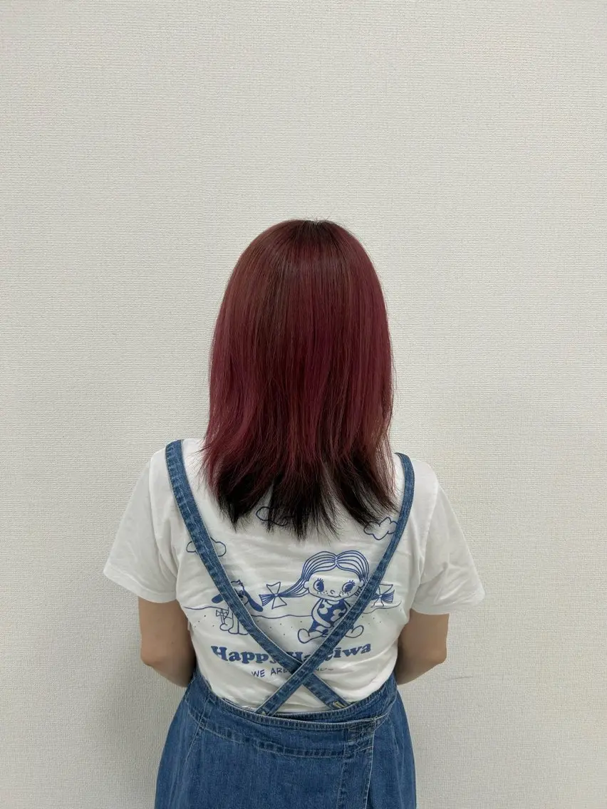 ミディアム カラー ブラウンカラー ピンクカラー ピンクブラウン トリートメント ヘアカラー Philia れい🧡ྀི🫧のヘアスタイル