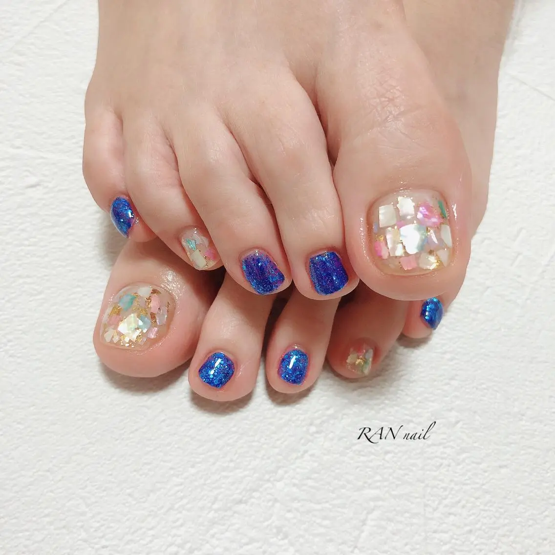 ネイル オフィスネイル 夏ネイル ブライダルネイル ハンドネイル フットネイル RAN nailのネイルデザイン