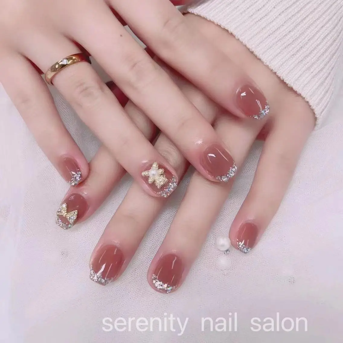 ネイル ハンドネイル ハンドケア ✨Serenity Nail salonのネイルデザイン