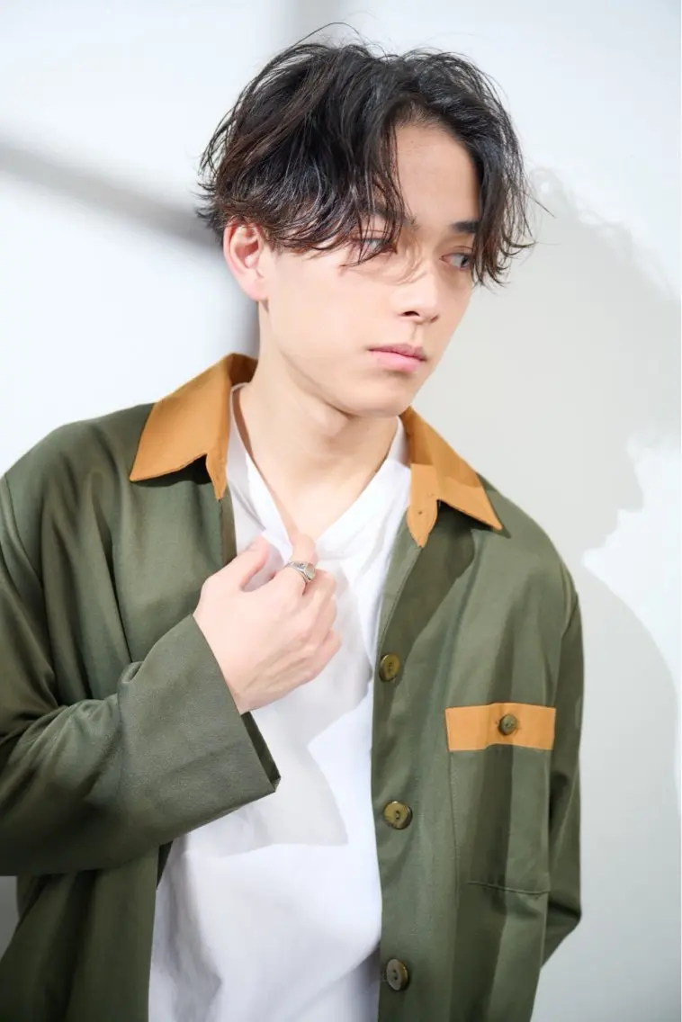 メンズ カット パーマ メンズ清潔感のプロ 💈メンズパーマ藤田のヘアスタイル