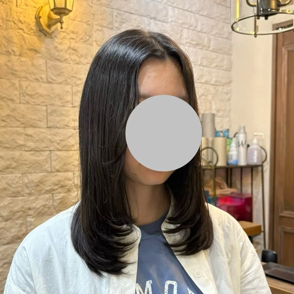 ロング 坂本菜摘 |レイヤーカットのヘアスタイル