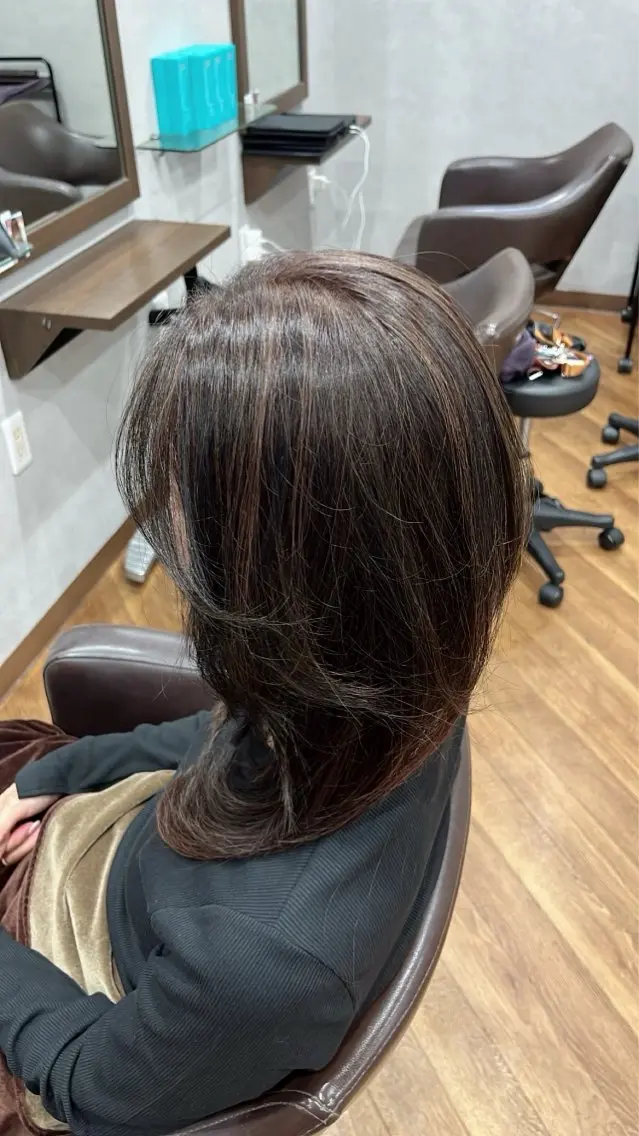ミディアム ハイライト 🎀Mizuki 🎀のヘアスタイル