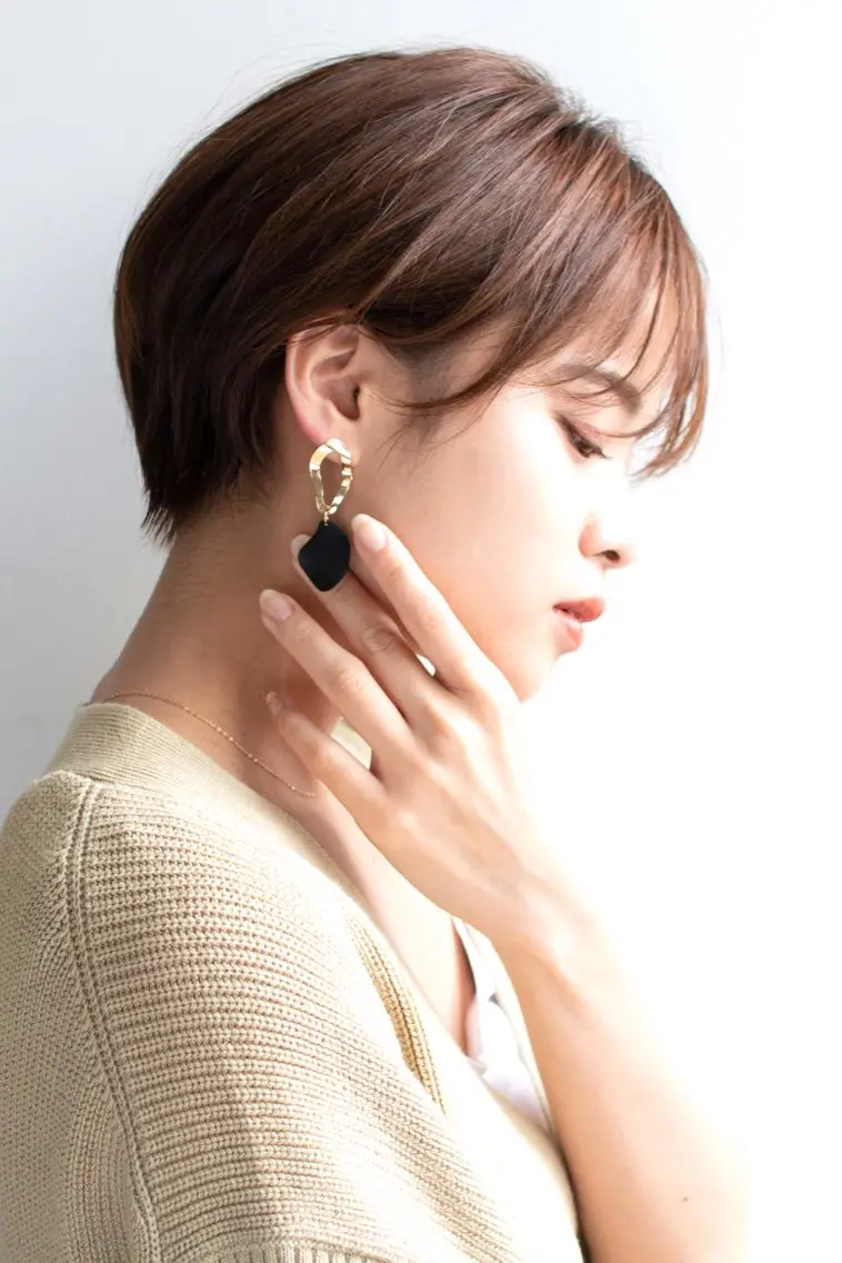 ショート カラー カット ヘアカラー トリートメント LOOP hairのヘアスタイル