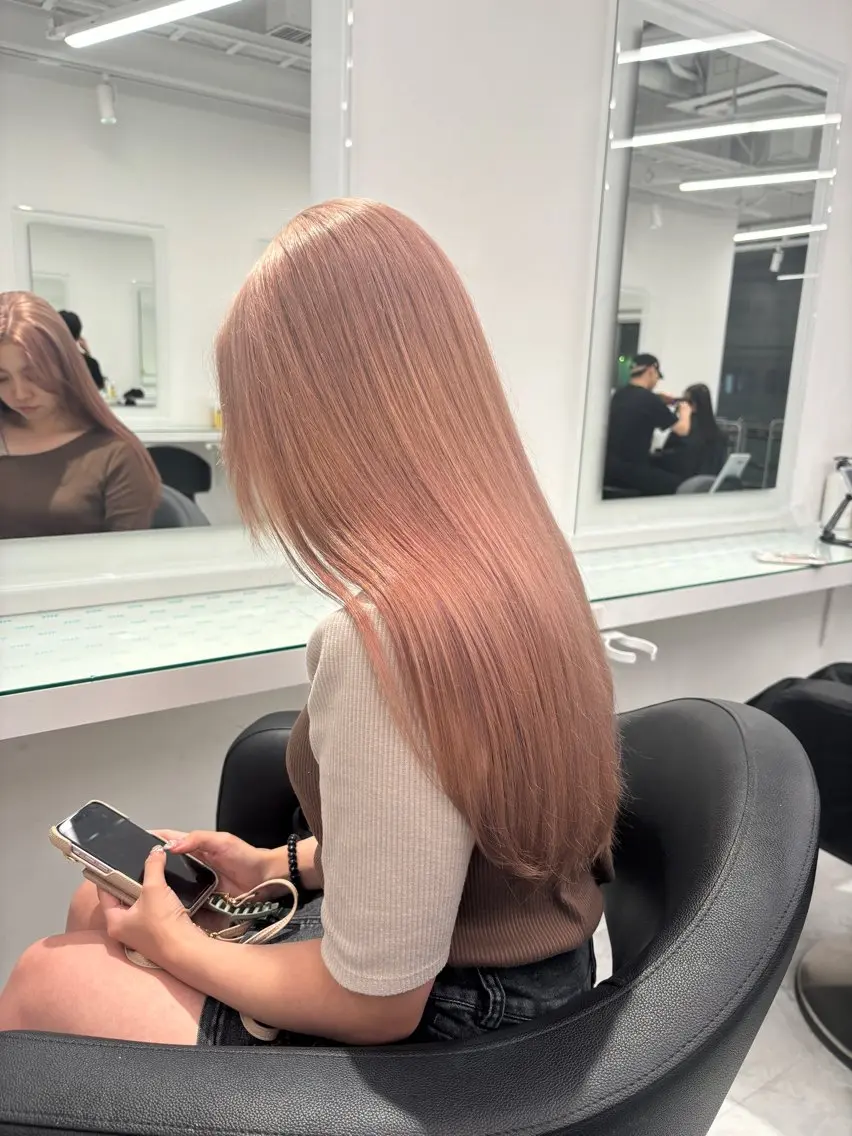 ロング カラー 💖ミルクティー💖 あかり💖のヘアスタイル