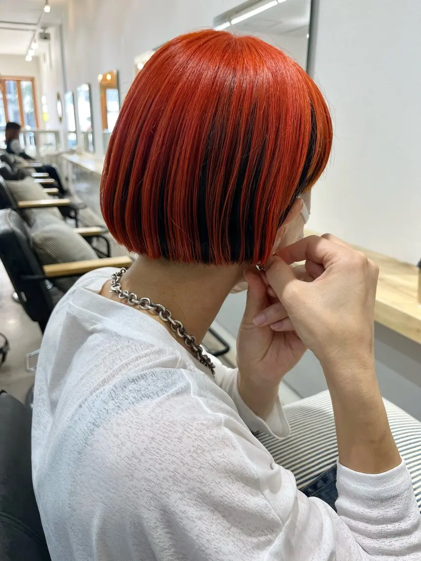 ショート カラー 🌼sunc HINAMI🌼のヘアスタイル