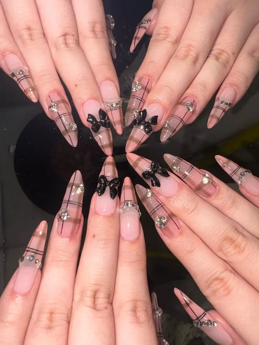 ネイル 持ち込み ピンク ハンドネイル 33nail✴️栄 スミレ❇️Gel-xのネイルデザイン