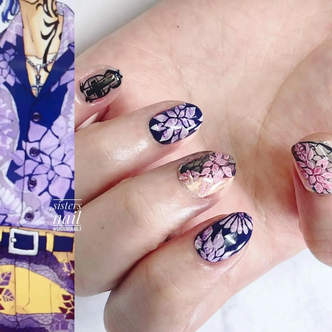 ネイル アートネイル レース sisters nail.fのネイルデザイン