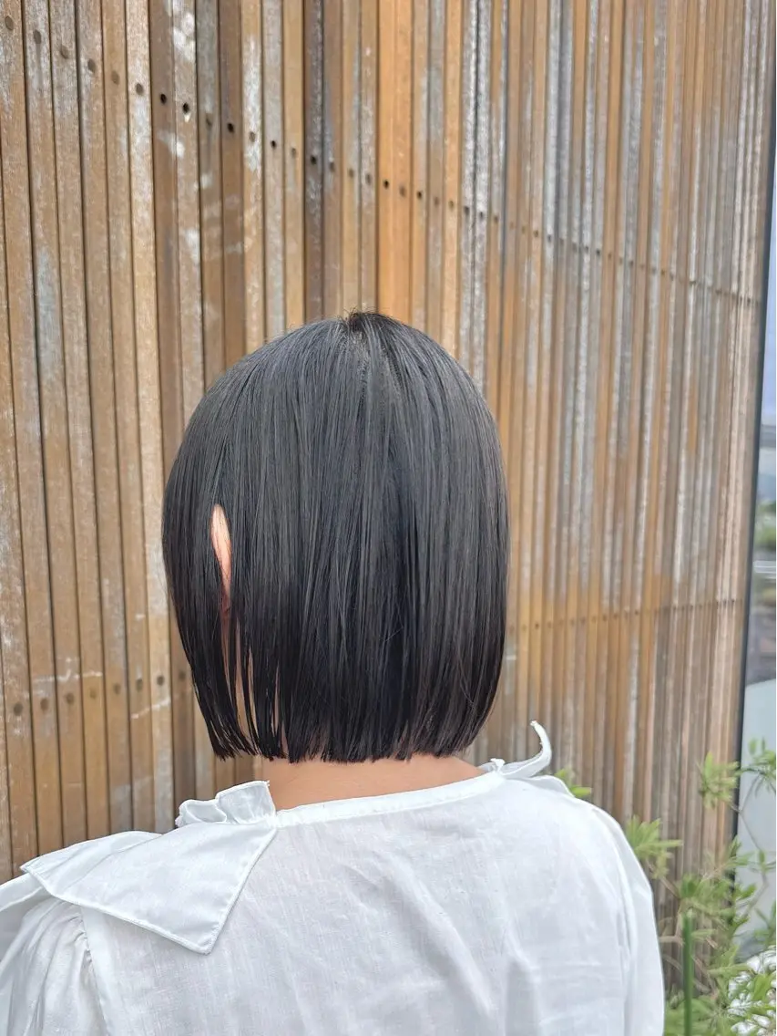 ショート ボブ トリートメント カット トリートメント CUTS 東尾道/ 市川聖也のヘアスタイル