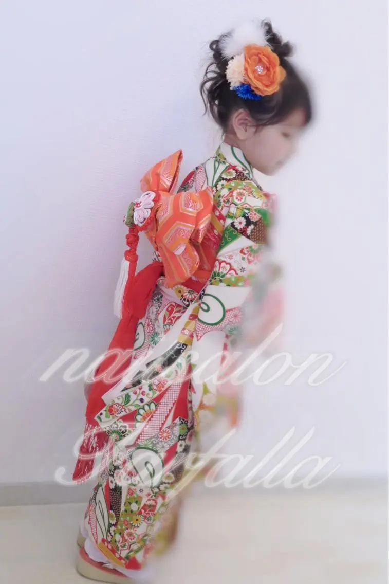 七五三♡【ヘアセット込】作り帯着付けの写真
