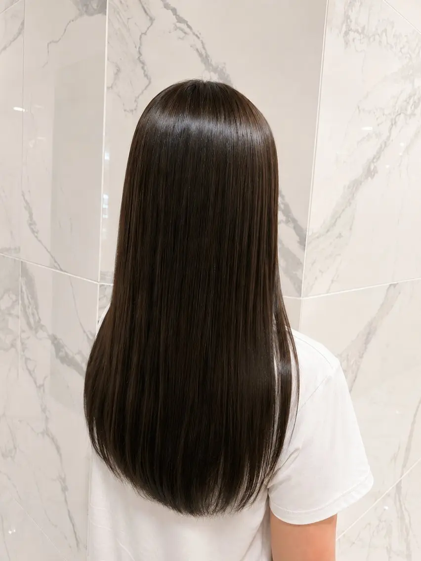 ロング 村重 美月のヘアスタイル