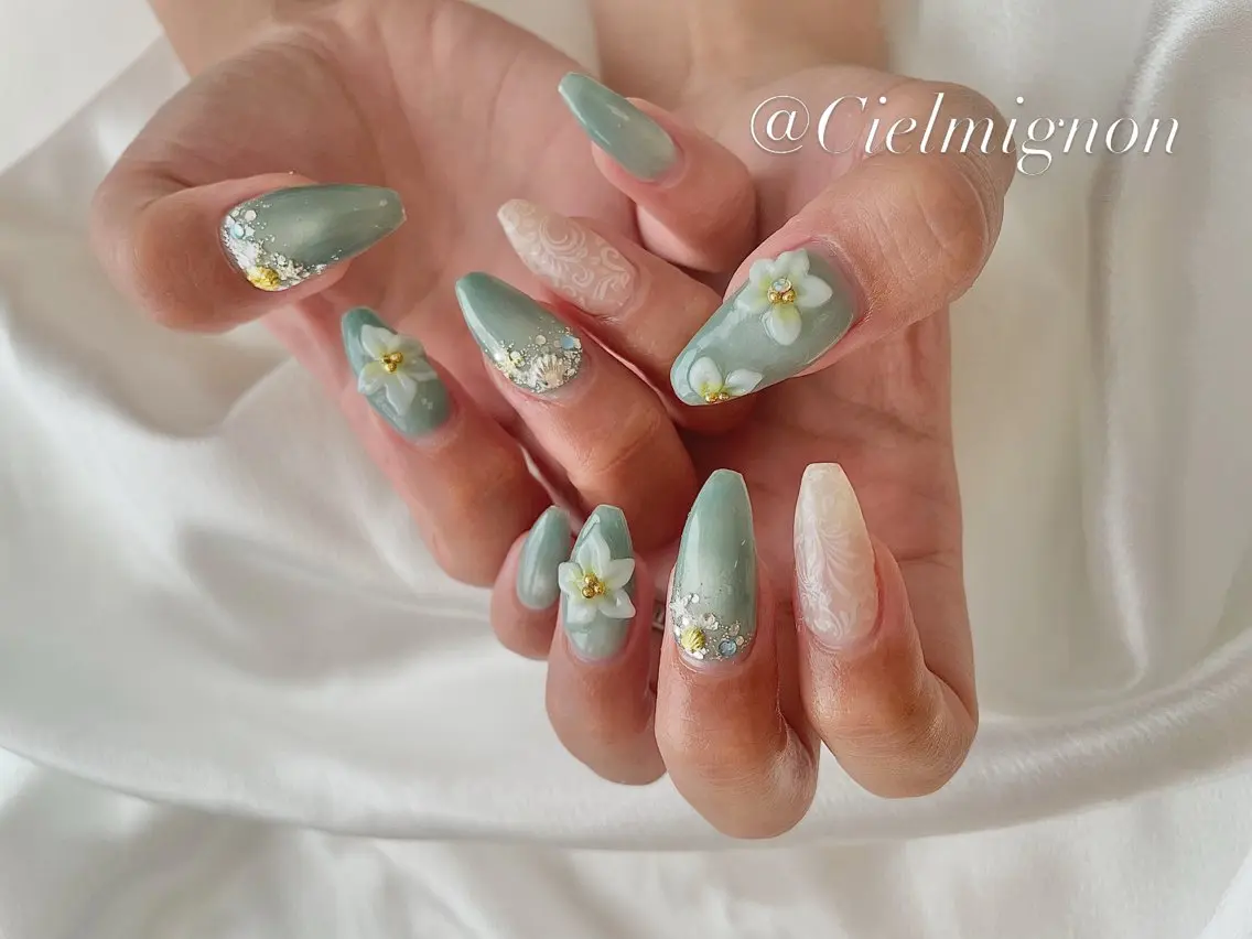 ネイル ハンドネイル Cielmignon chi♡のネイルデザイン