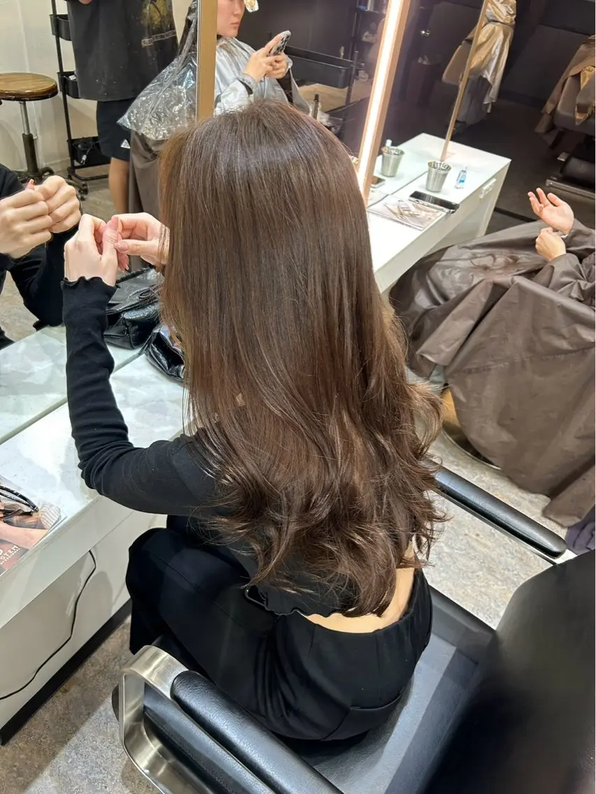 ロング 大内 凜凰のヘアスタイル