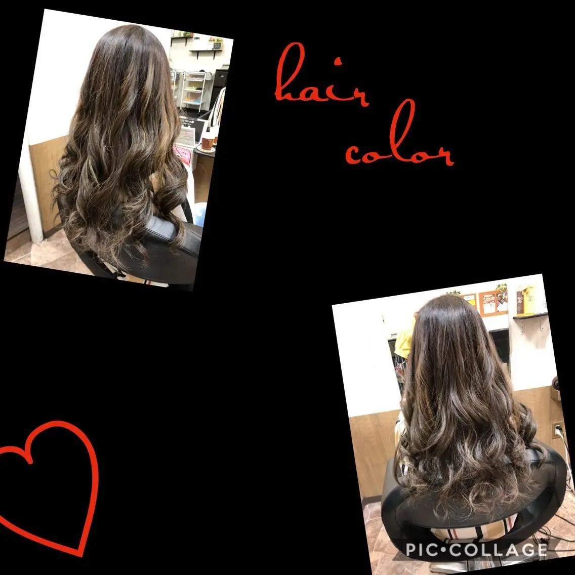 ロング カラー ベージュカラー 縮毛矯正 トリートメント ヘアサロンオスカー 岸和田蛸地蔵店のヘアスタイル