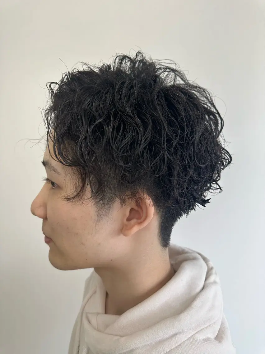 カット+カラー+パーマの写真