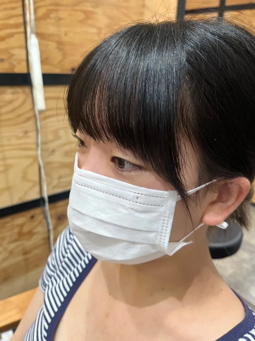ミディアム カラー パーマ ヘアアレンジ メンズ キッズ ネイル マツエク・マツパ アイブロウ メンズブリーチ メンズハイライト メンズインナーカラー メンズ韓国風 ブリーチ 久木原 ゆりのヘアスタイル
