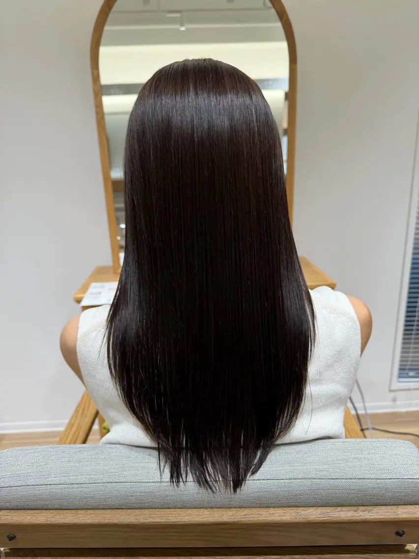ロング RENA|透明感 カラー×癒しスパのヘアスタイル