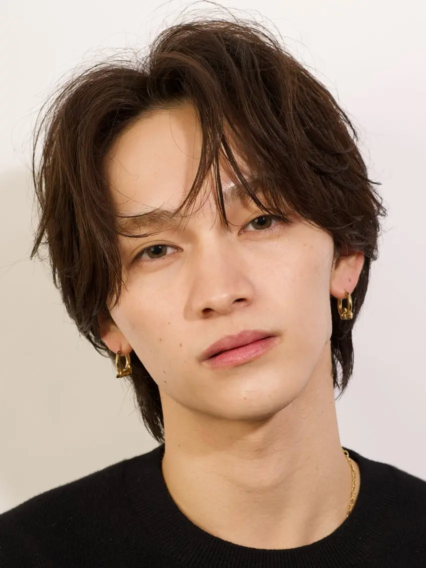 メンズ カット 縮毛矯正 曲がる縮毛矯正 /山本千太のヘアスタイル