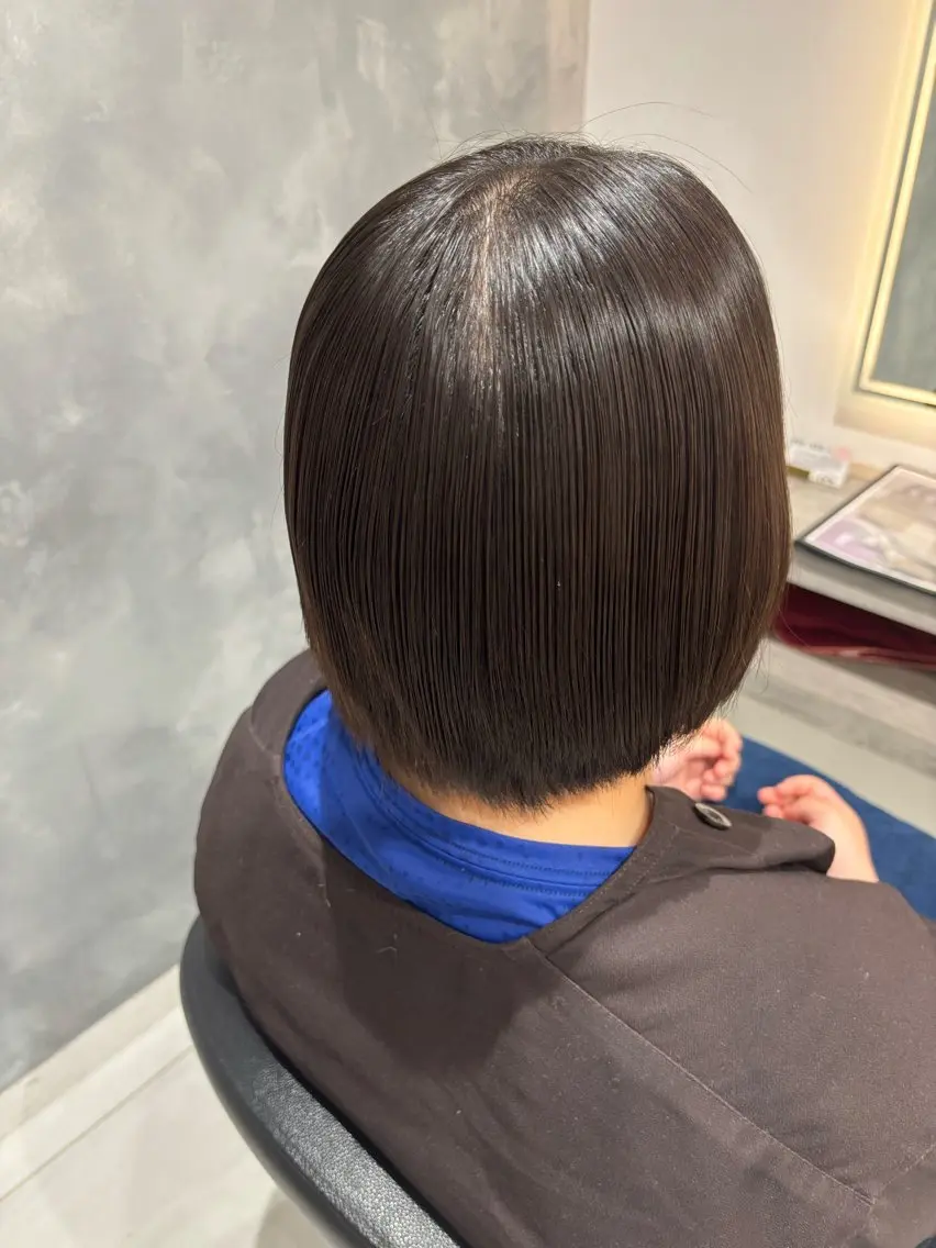 🎓🌸毎朝のアイロン生活、卒業しませんか? 🎓🌸💎うる艶縮毛矯正💎+2stepトリートメント+カット✂️の写真
