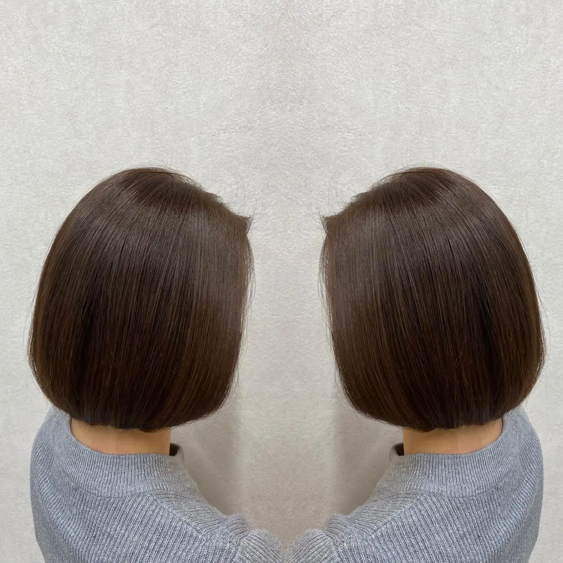 ショート カラー ボブ tocca 💜石田愛結💜のヘアスタイル