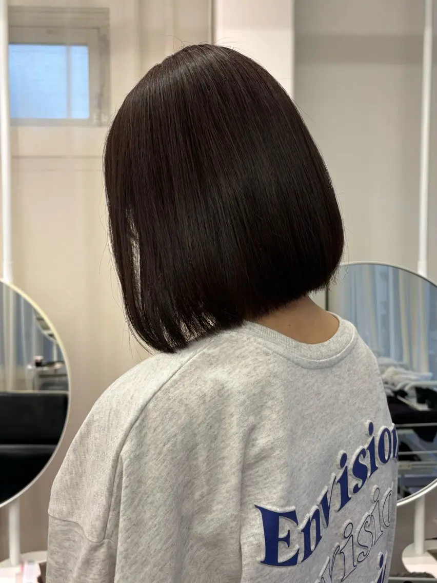ミディアム 髪質改善 トリートメント トリートメント 韓国レイヤー/ヘア カラー🎀ayamiのヘアスタイル