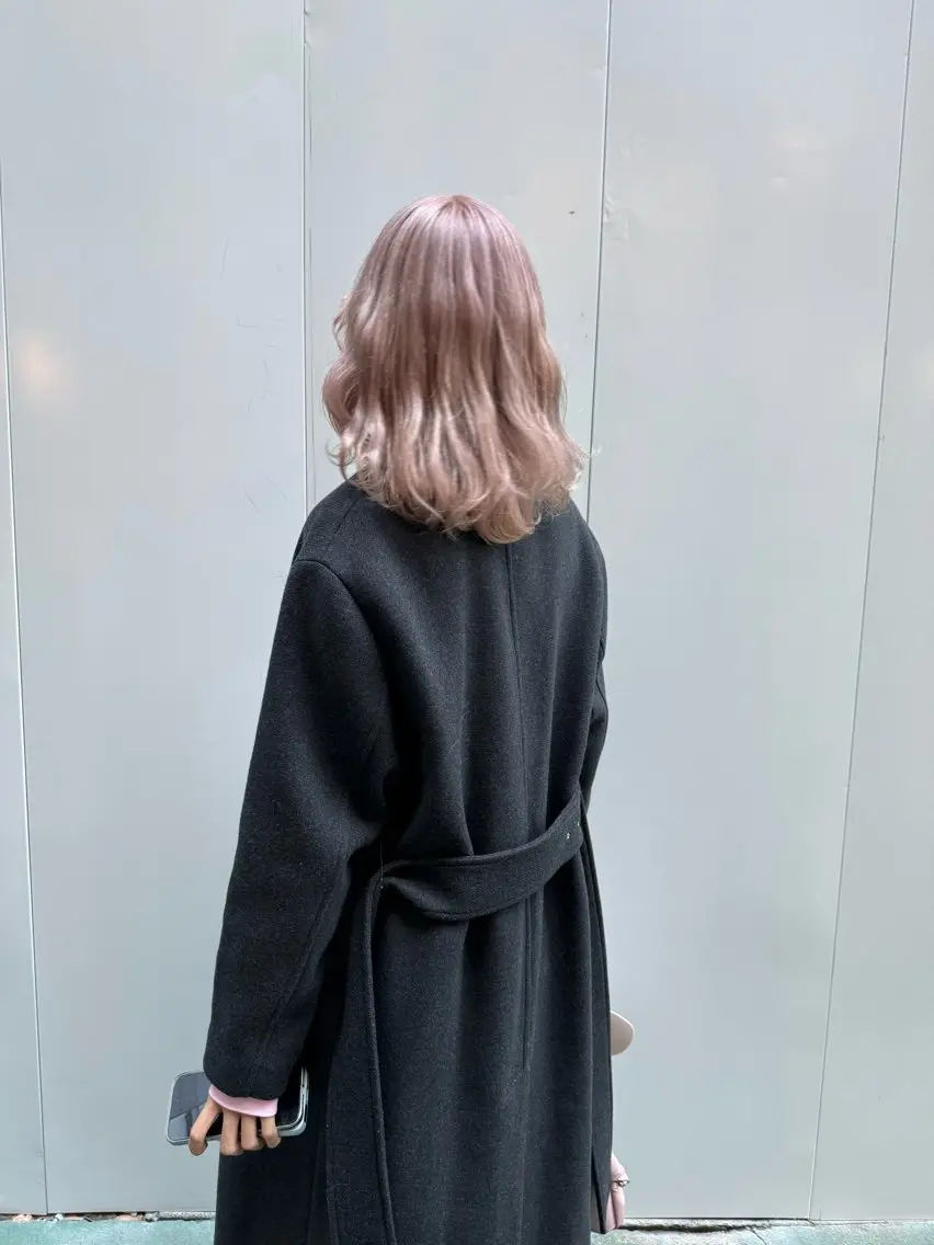 セミロング カラー 🫧ハイトーン✨格安 より質💐マンツーマのヘアスタイル