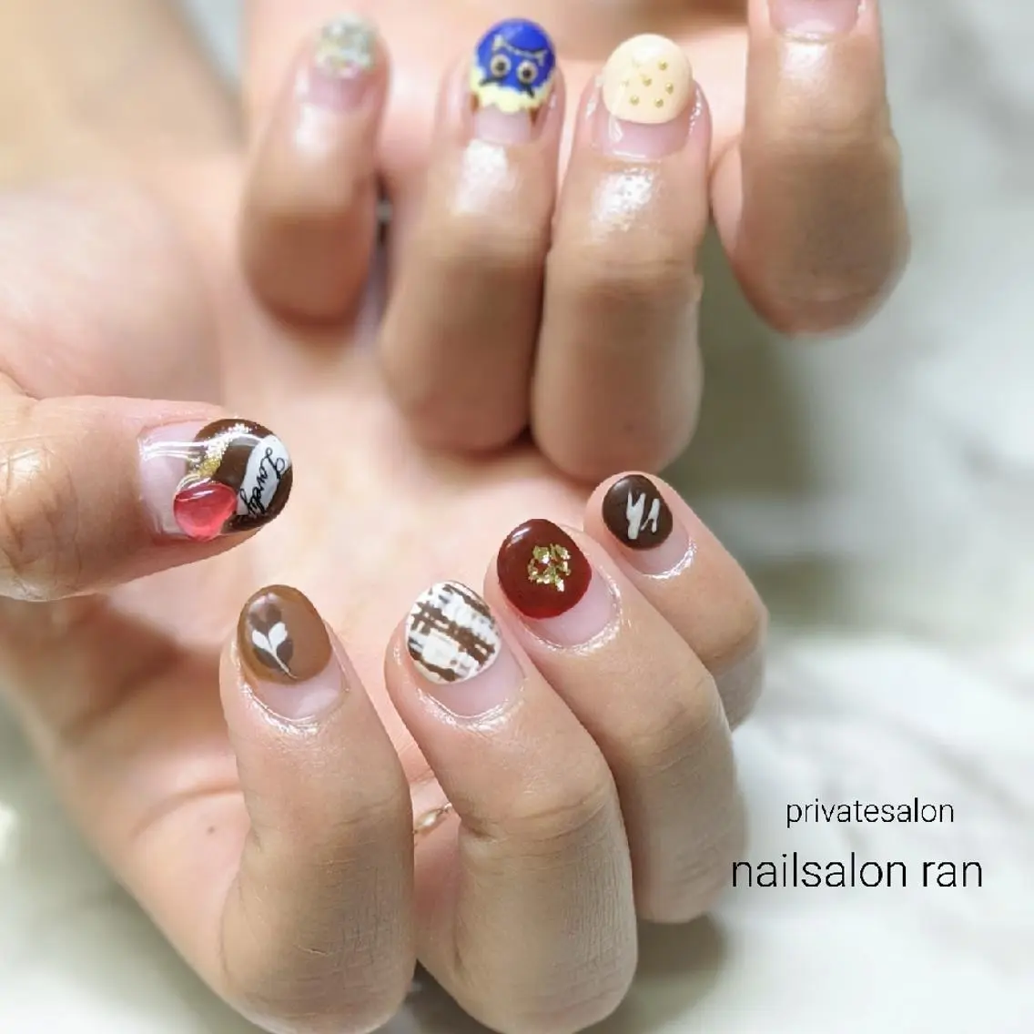 ネイル nailsalon ranのネイルデザイン