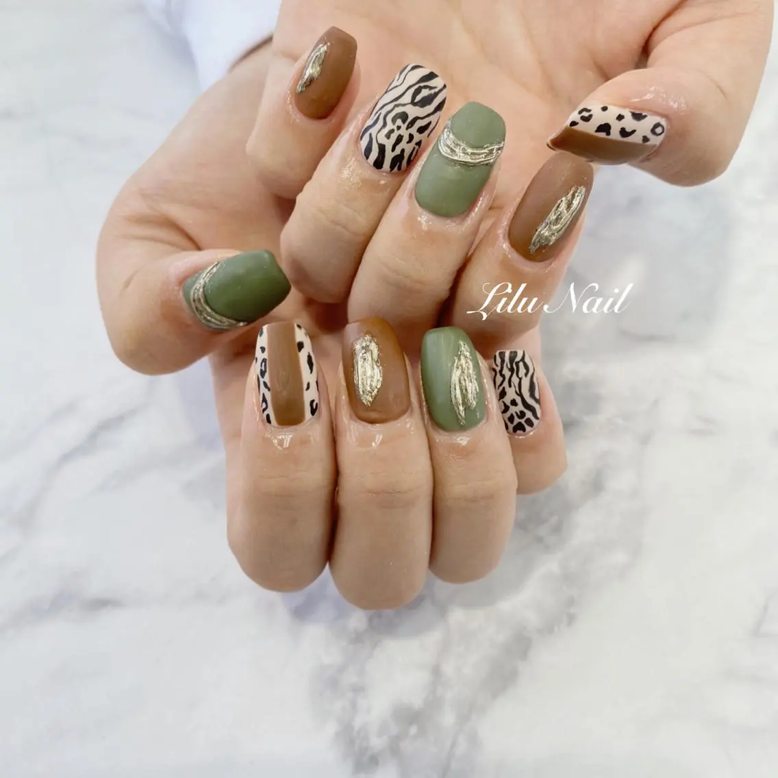 ネイル ニュアンスネイル モチの良さ◉ フィルインネイル♡のネイルデザイン