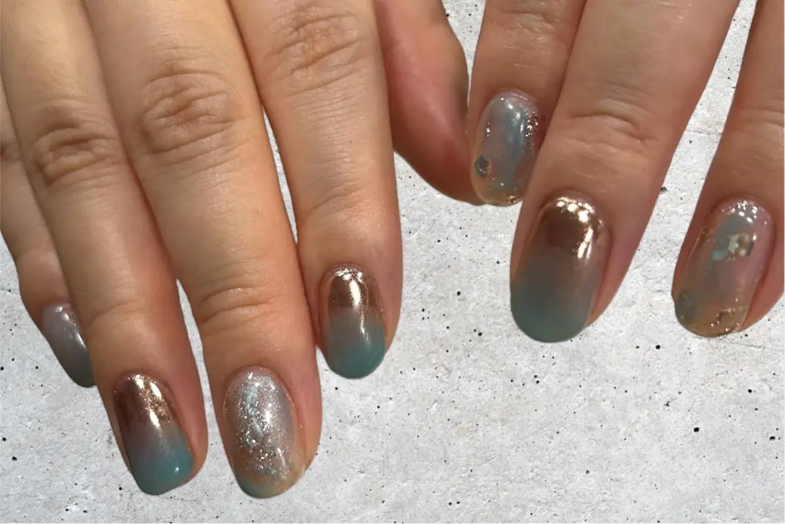 ネイル アートネイル ニュアンスネイル ハンドネイル cscnail keikoのネイルデザイン