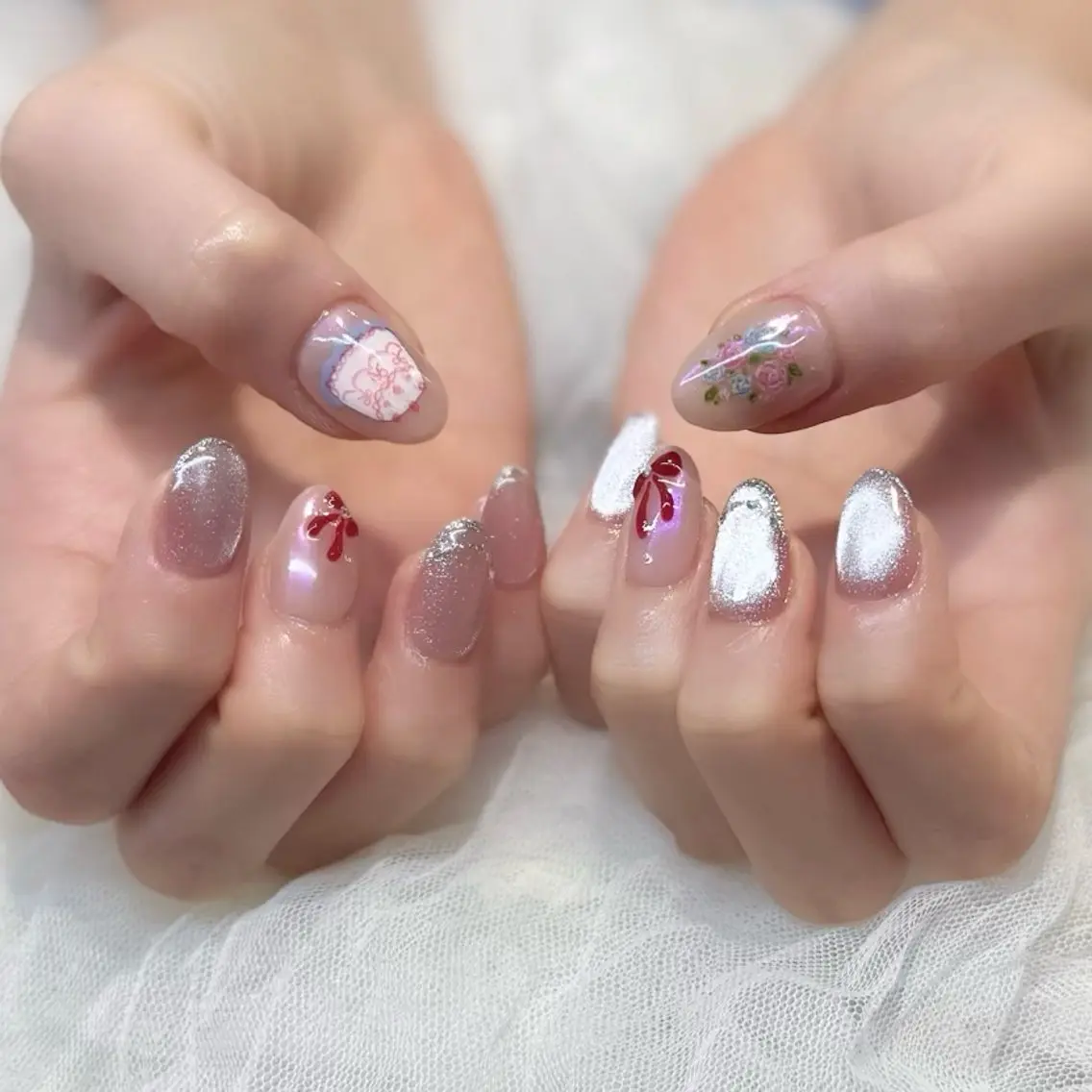 ネイル ハンドネイル 新井 ひなののネイルデザイン