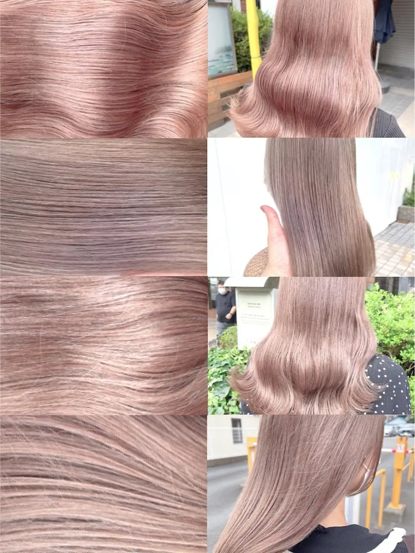 【🤎1回で2回分明るく🤎】🧸プラチナケアブリーチ➕追いブリーチ➕カラー➕トリートメント🧸の写真