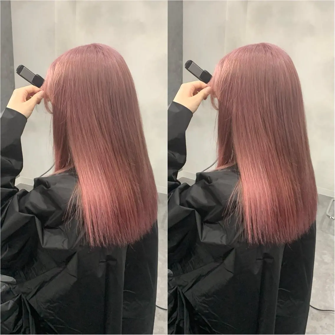 カラー タニ ユウのヘアスタイル